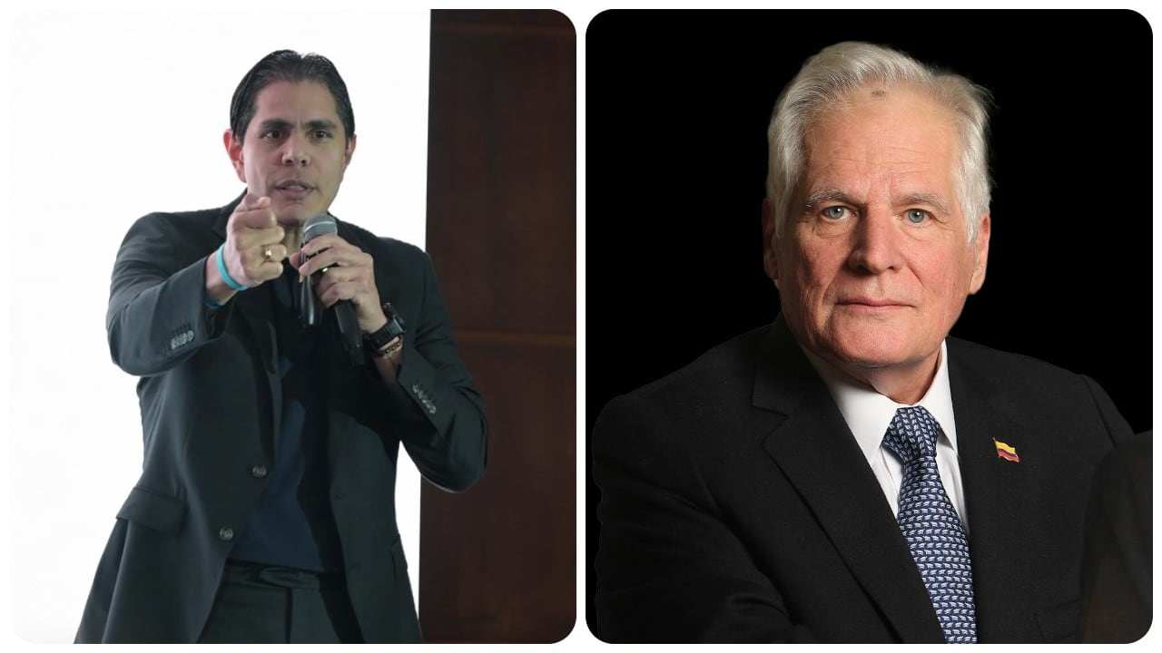 Léster Toledo y Miguel Uribe Londoño.