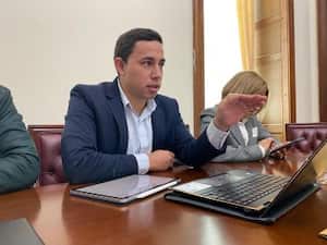 El representante a la Cámara por Alianza Verde Cristian Avendaño.