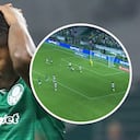 Jhon Arias fue titular en el empate de Palmeiras vs. Cerro Porteño.