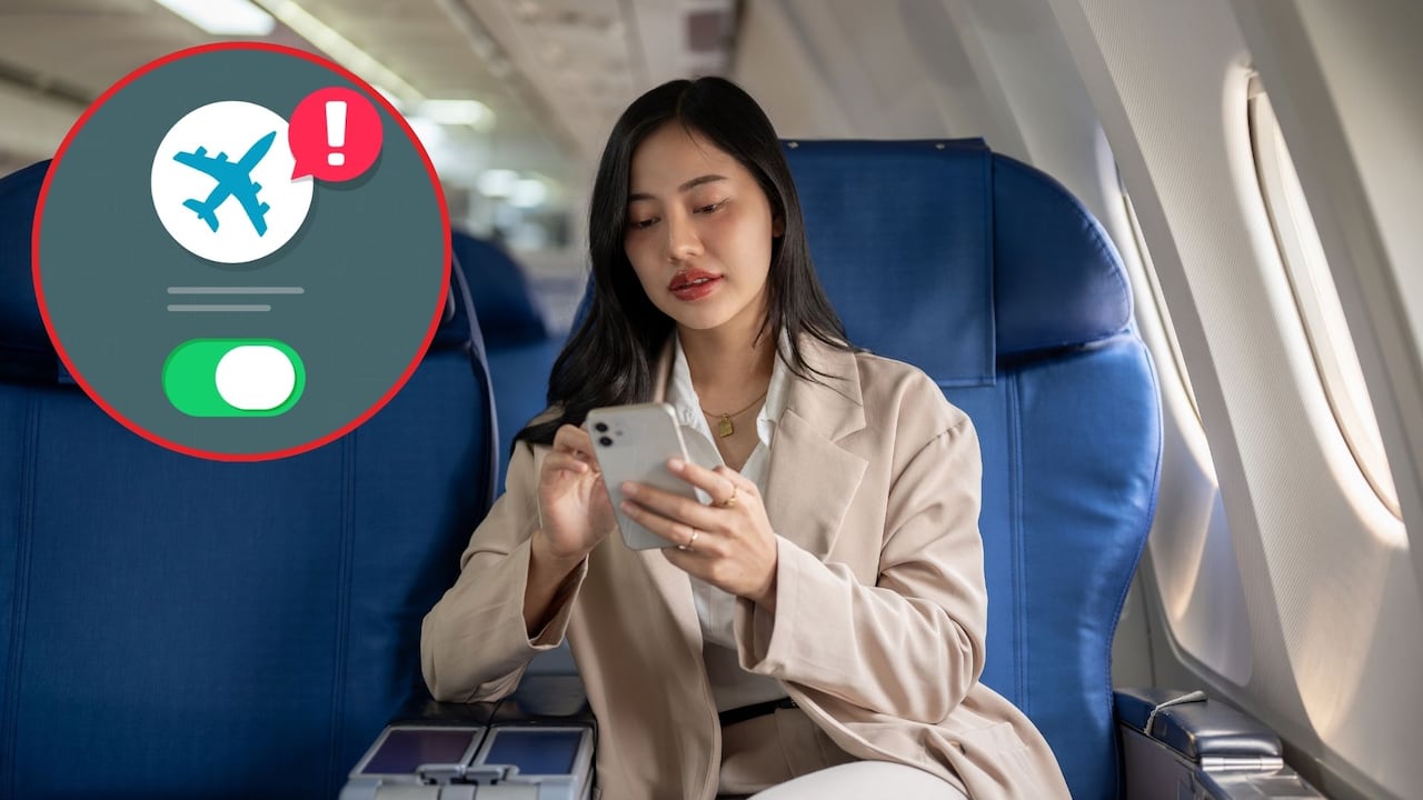 Piloto revela cómo el móvil puede interferir con los sistemas del avión.