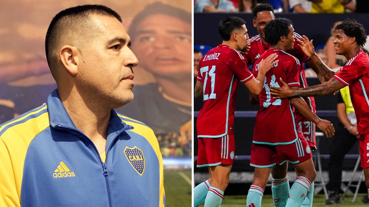 Juan Román Riquelme esculca en la Selección Colombia para reforzar a Boca