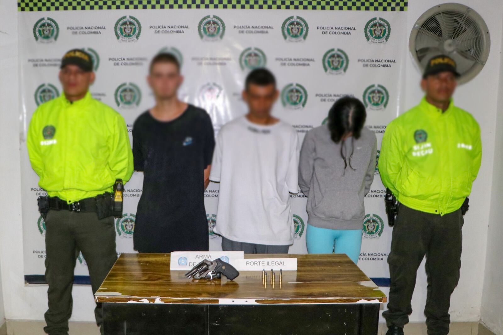 Tres personas capturadas en Dosquebradas, Risaralda