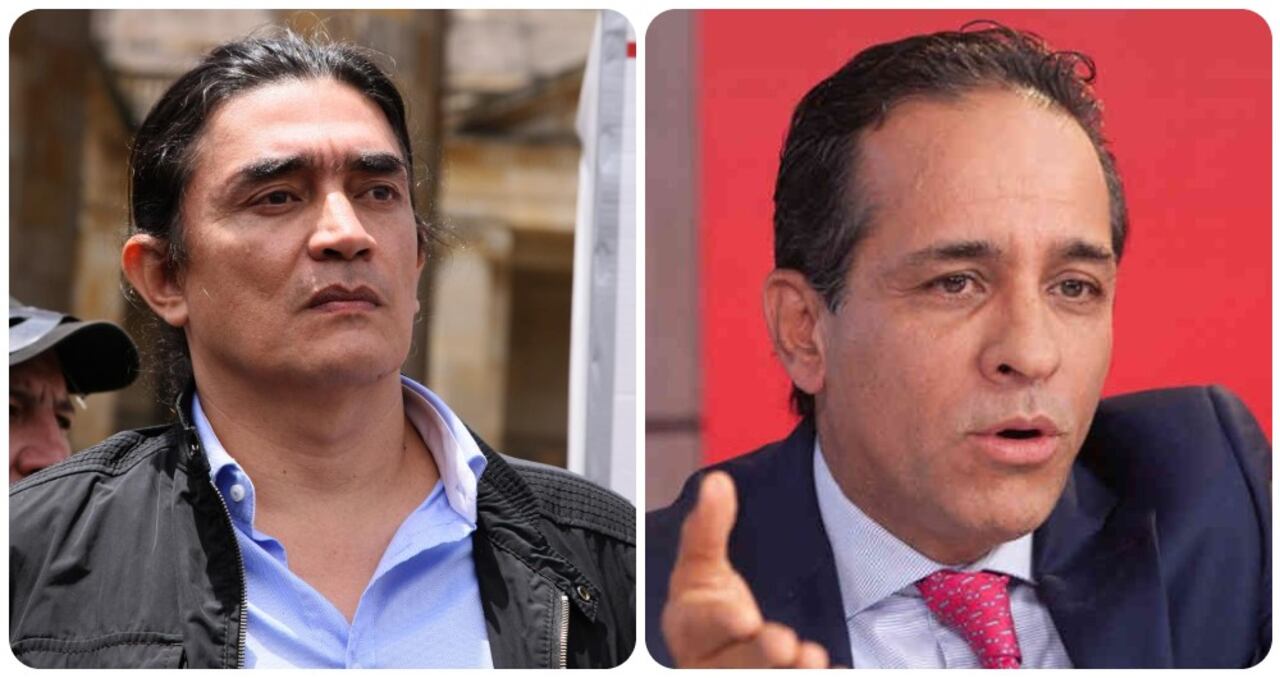 Gustavo Bolívar y Alexander López.