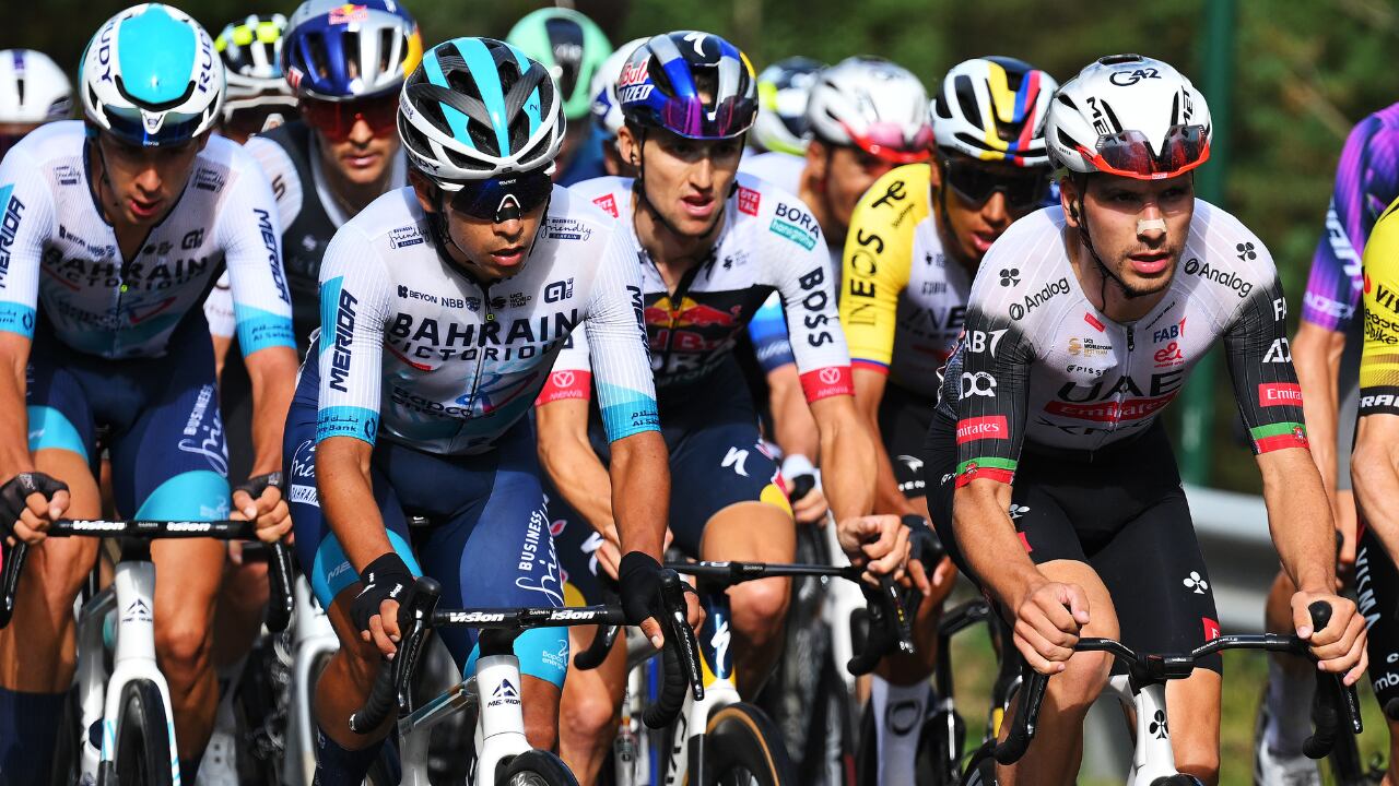 Santiago Buitrago fue protagonista de otra   fracción en la Vuelta a España 2025