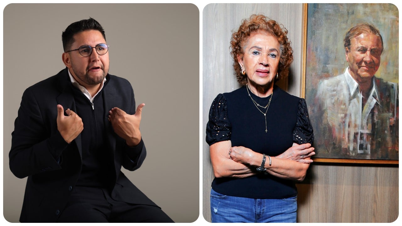Carlos Fernando Cuevas y Socorro Oliveros.