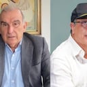 Humberto de la Calle y Gustavo Petro.