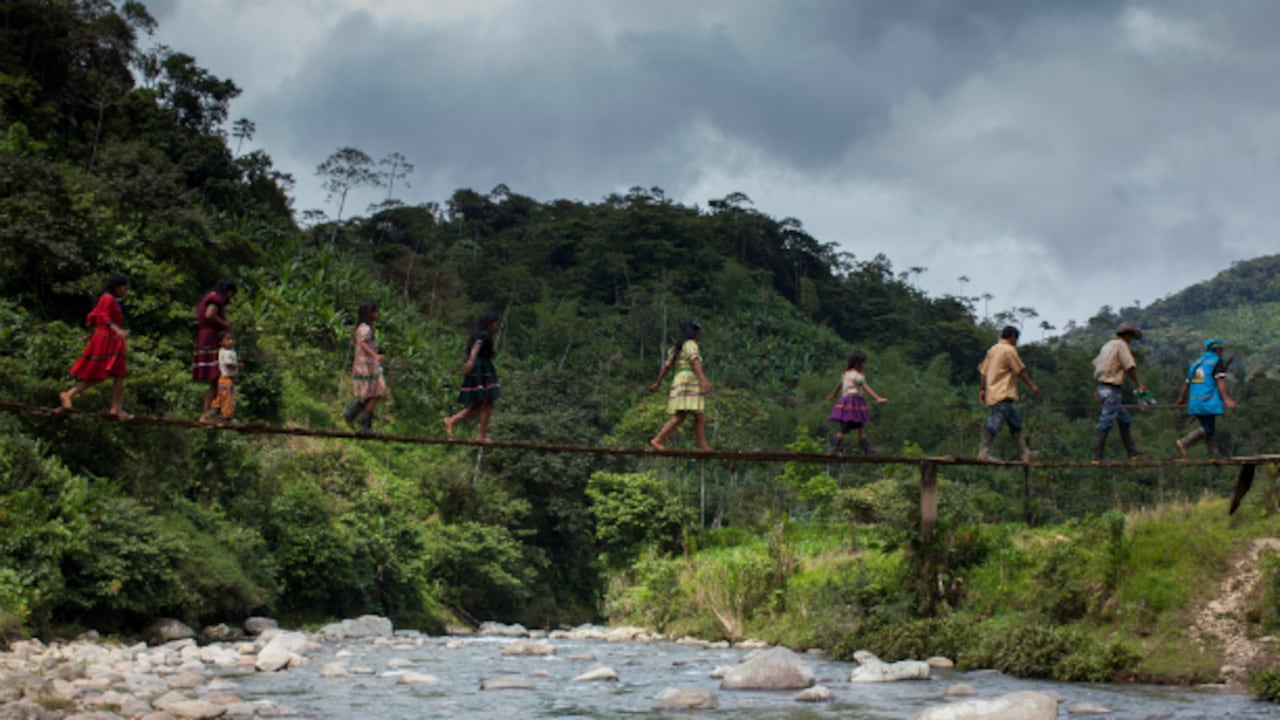 Alrededor del 85 % de las víctimas en Colombia son desplazados.