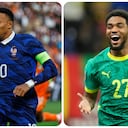 kylian Mbappé (Izq) y Ibrahim Mbaye (der) se enfrentarán en este esperado encuentro.