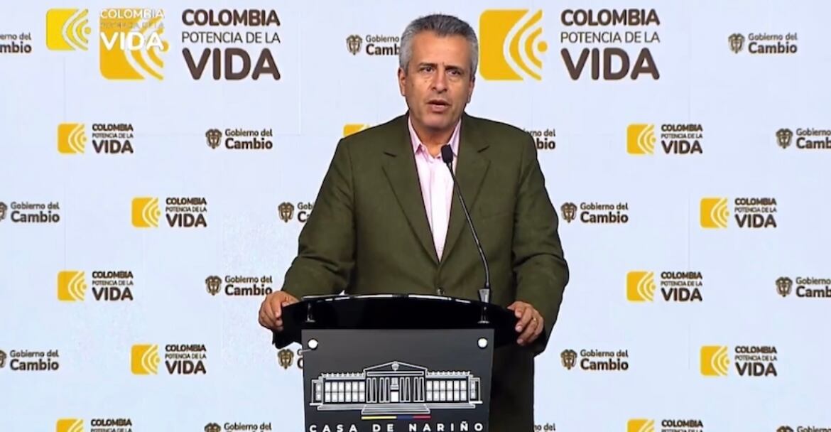 Ministro del Interior Luis Fernando Velasco