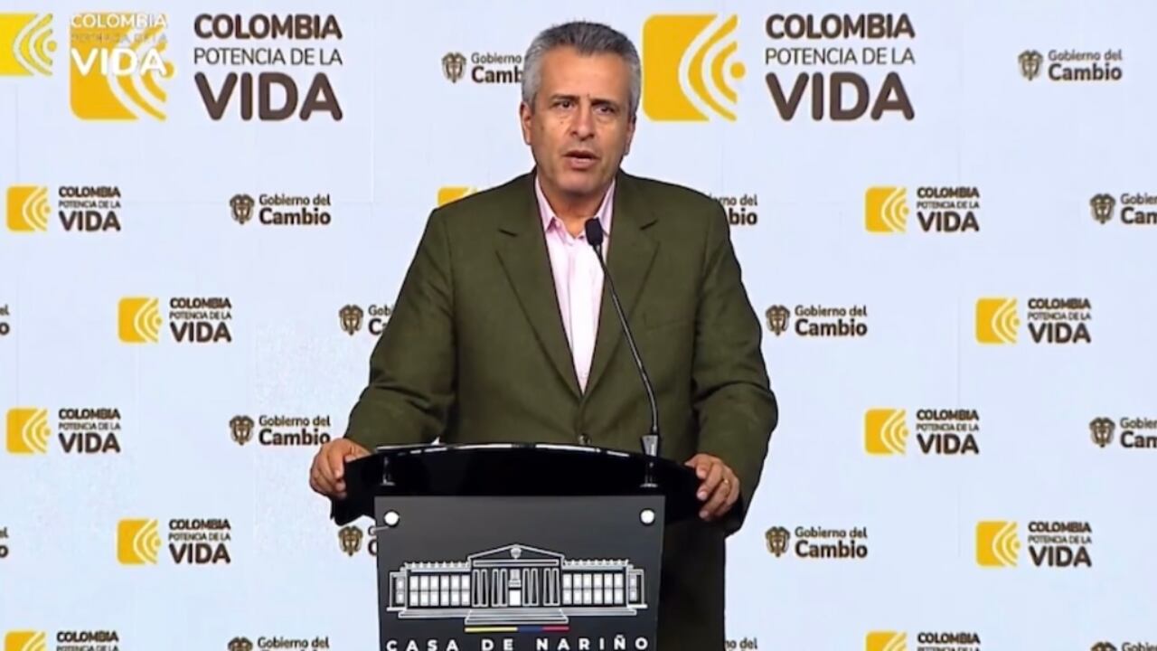 Ministro del Interior Luis Fernando Velasco