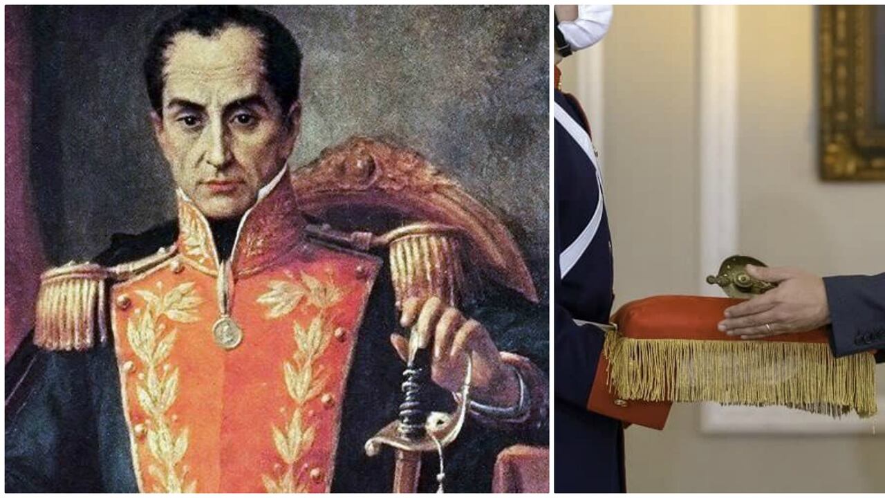Espada de Simón Bolívar