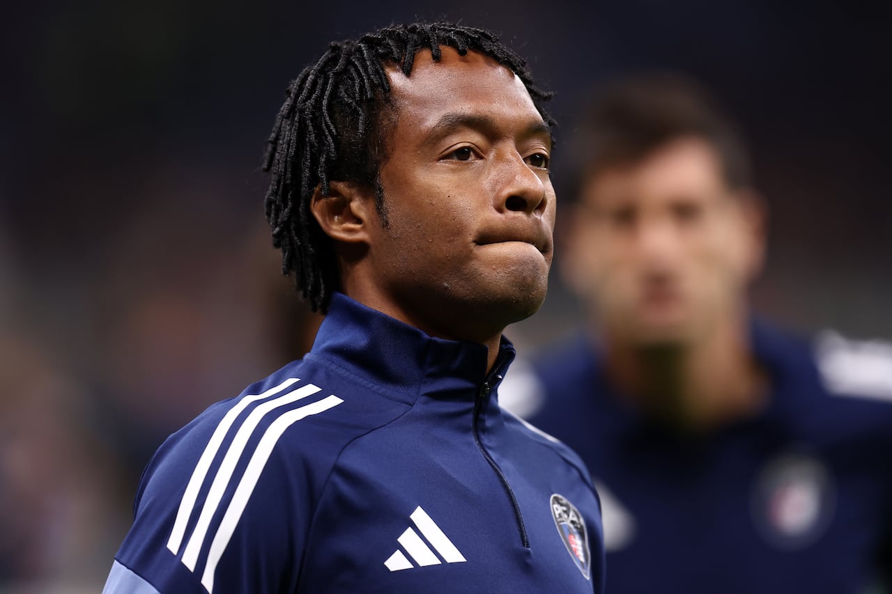 Juan Guillermo Cuadrado, jugador del Pisa de Italia.