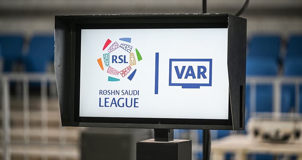 El VAR en el fútbol.
