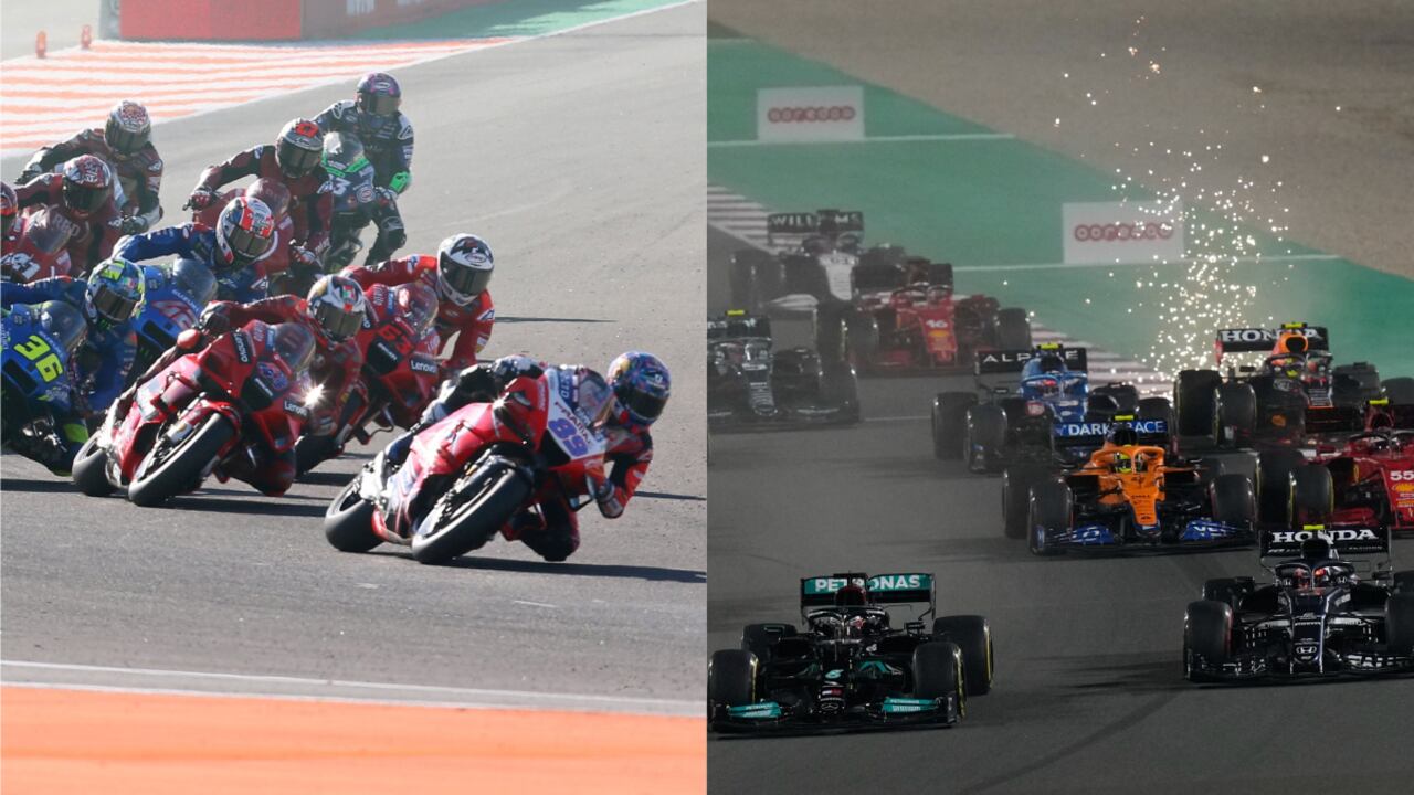 Fórmula 1 y MotoGP.