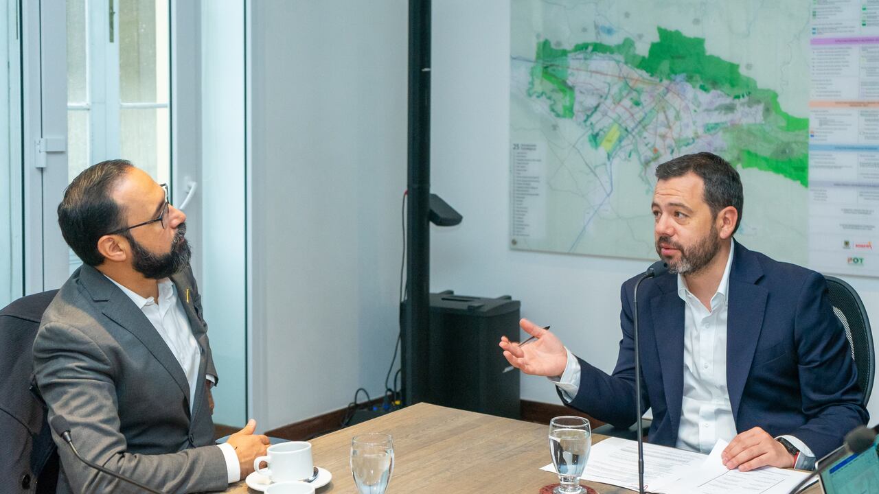 Andrés Camacho y Carlos Fernando Galán.