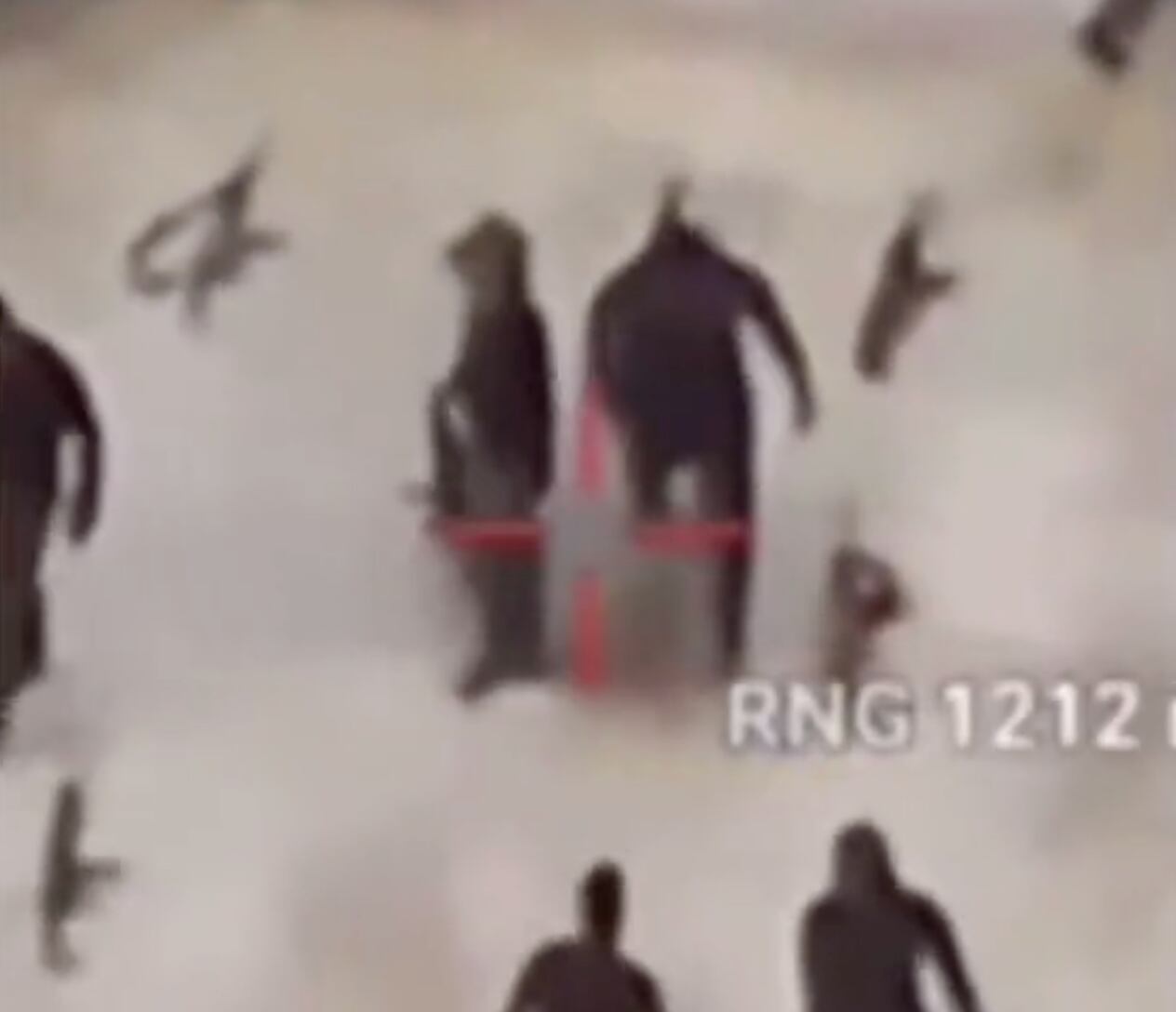 Campamento de entrenamiento de las disidencias de las Farc.