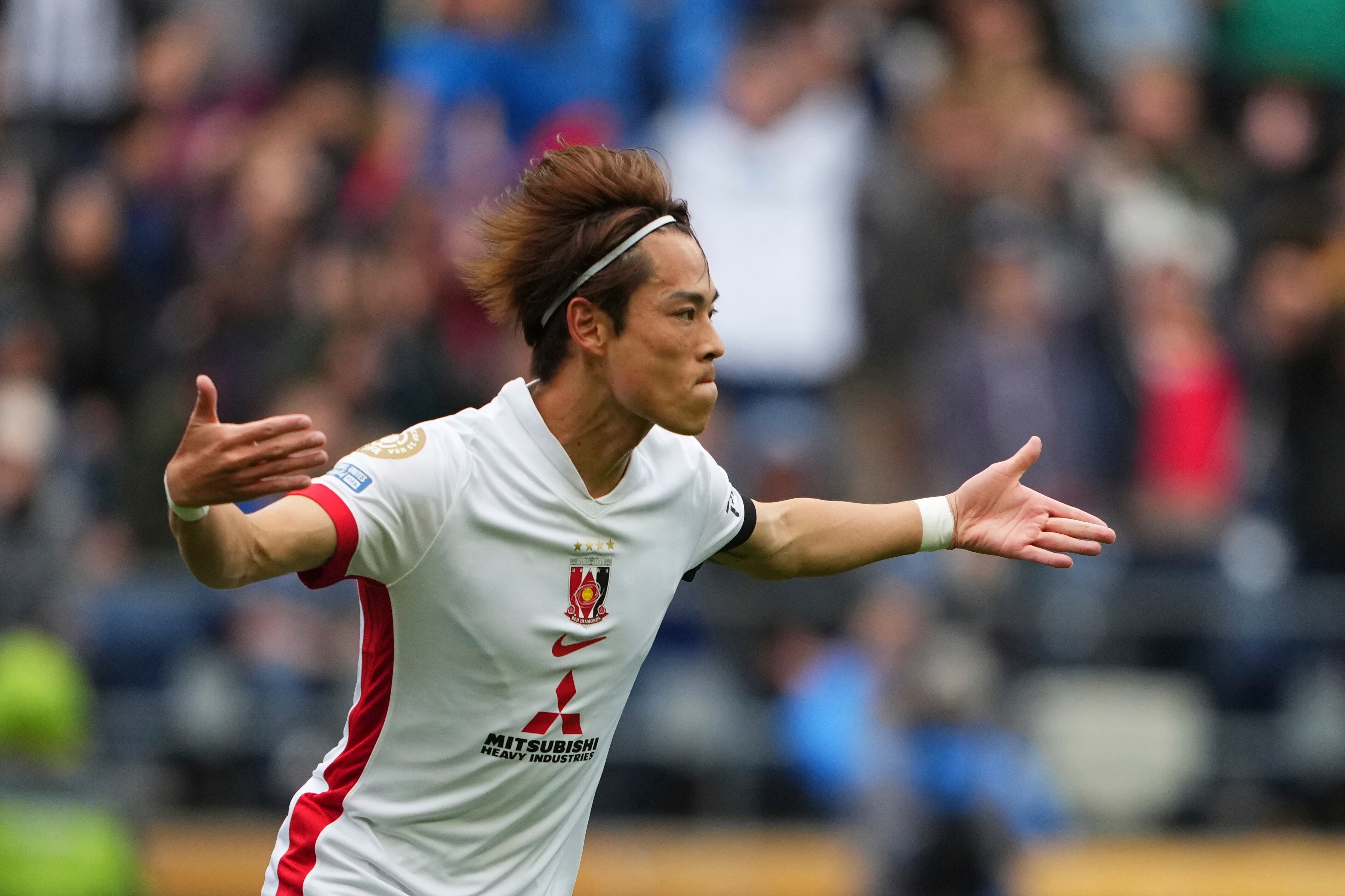 Urawa Red se fue adelante en el marcador.