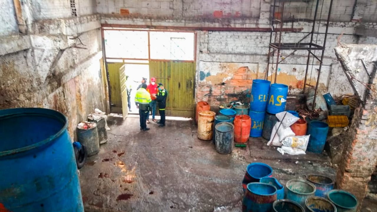 Las actividades, completamente clandestinas, se ubicaban en el entorno de influencia de la localidad de Tunjuelito en la zona de San Benito.