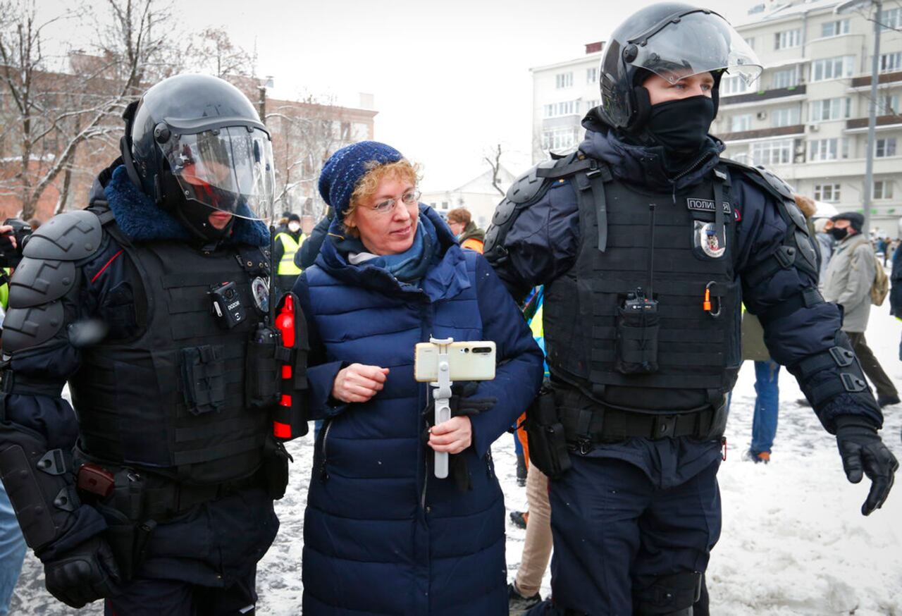 Protestas Rusia