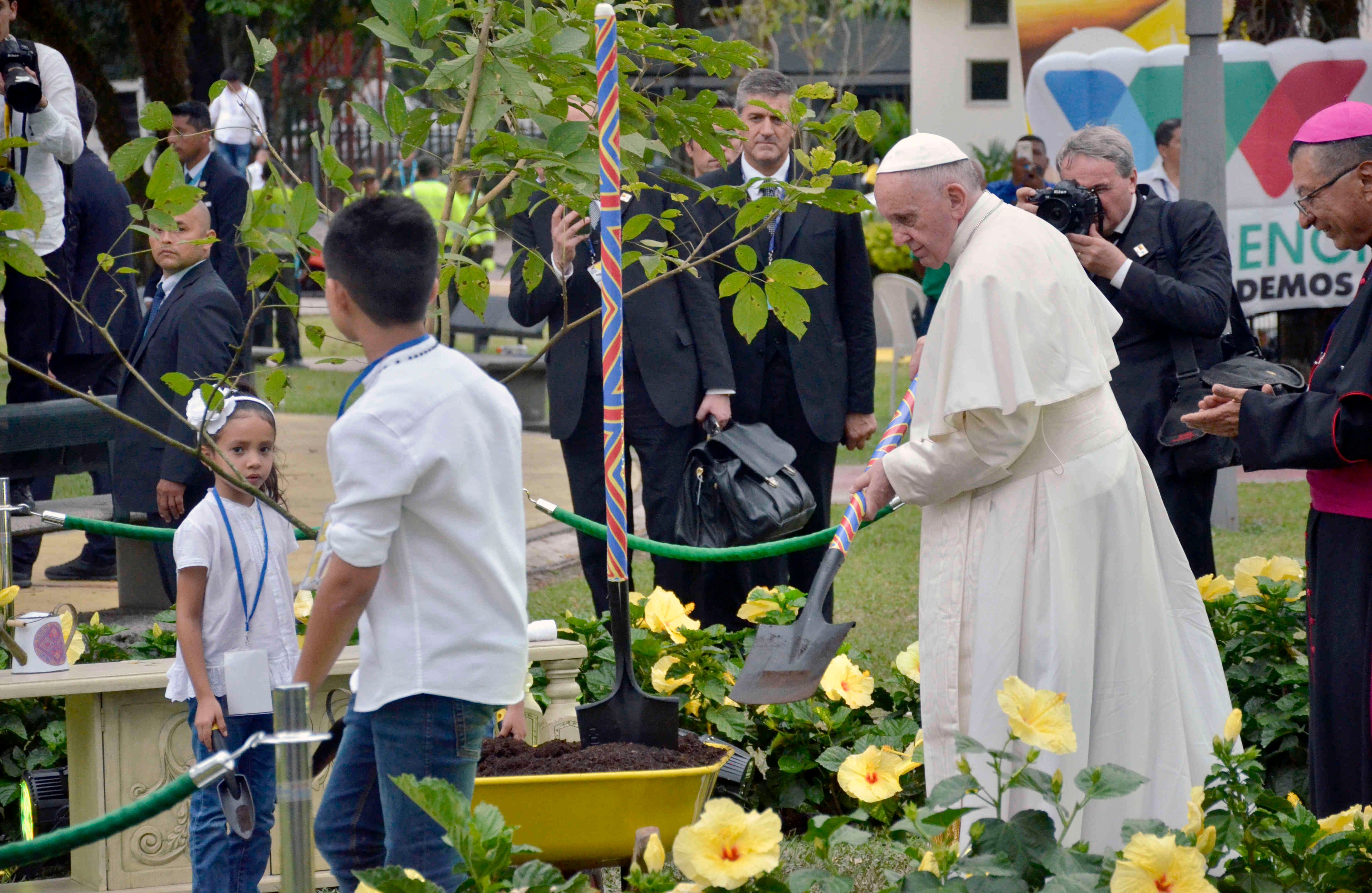Papa Francisco en Villavicencio. Foto: Diana Rey Melo / SEMANA