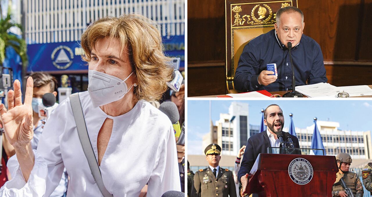 Cristina Chamorro, periodista y líder de la oposición, ha sufrido, al igual que la prensa en Nicaragua, una persecución por parte del régimen de Daniel Ortega y Rosario Murillo. Graves amenazas a la democracia, que también se viven en Venezuela, con Diosdado Cabello, y en El Salvador, con Nayib Bukele.