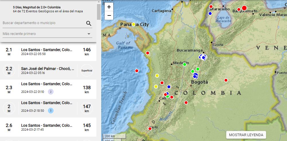 Algunas regiones del país son más propensas a experimentar sismos.