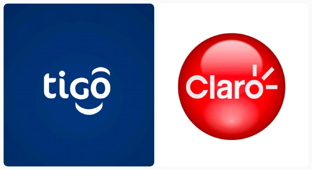 Las empresas operadoras de telefonía celular Claro y Tigo