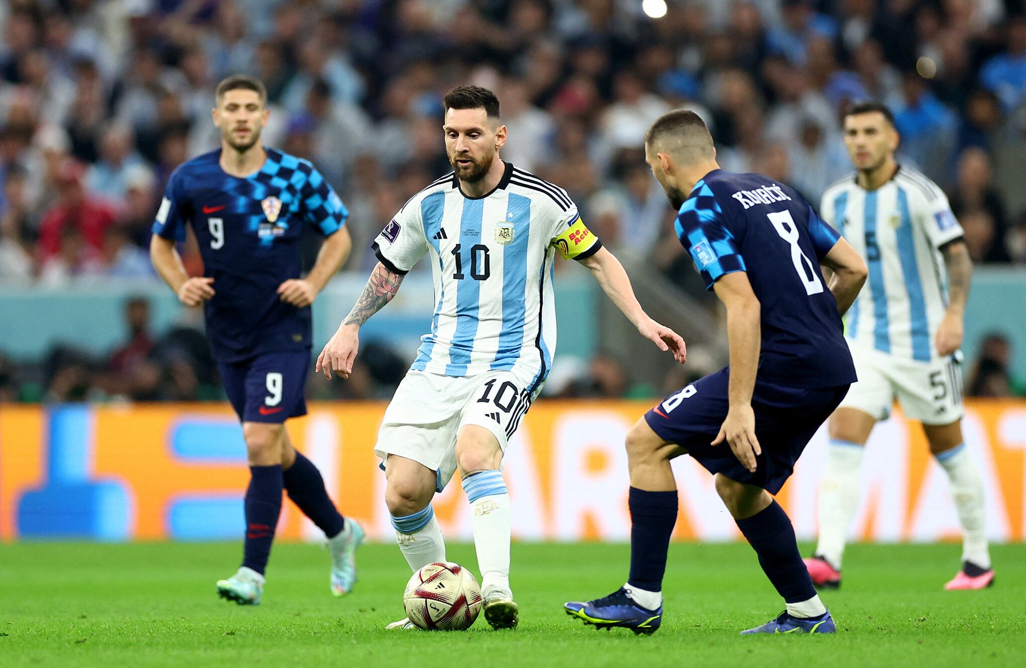 En imágenes : Argentina Croacia en Qatar 2022
