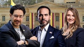 Iván Cepeda, Abelardo de la Espriella y Paloma Valencia