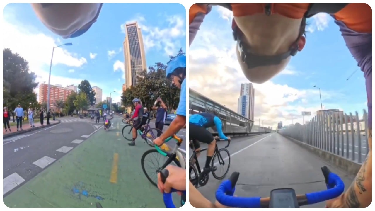 Las carreras clandestinas de ciclistas generaron cuestionamientos por el riesgo para los actores viales.