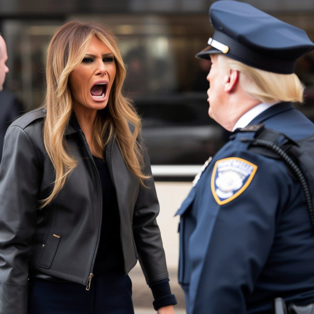 Imágenes creadas con la inteligencia artificial Mindjourney y difundidas el creador y fundador de Bellingcat 
Eliot Higgins @EliotHiggins