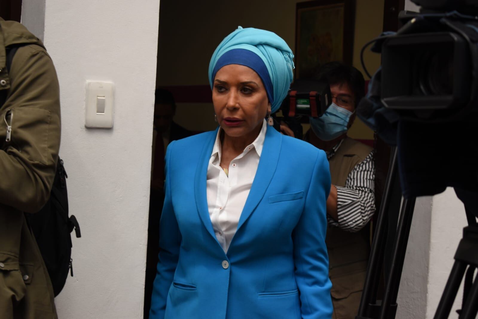 Rueda de prensa Piedad Cordoba