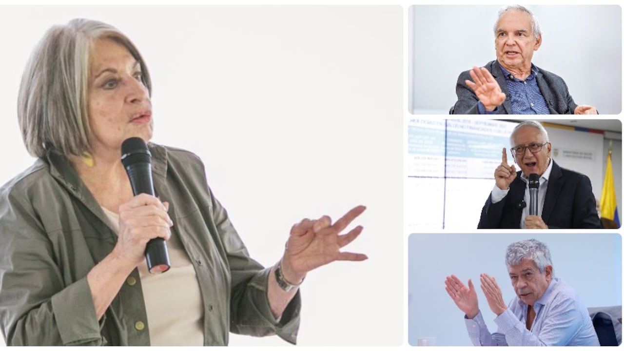 Cecilia López, Ricardo Bonilla, Guillermo Alfonso Jaramillo y Jorge Iván González.