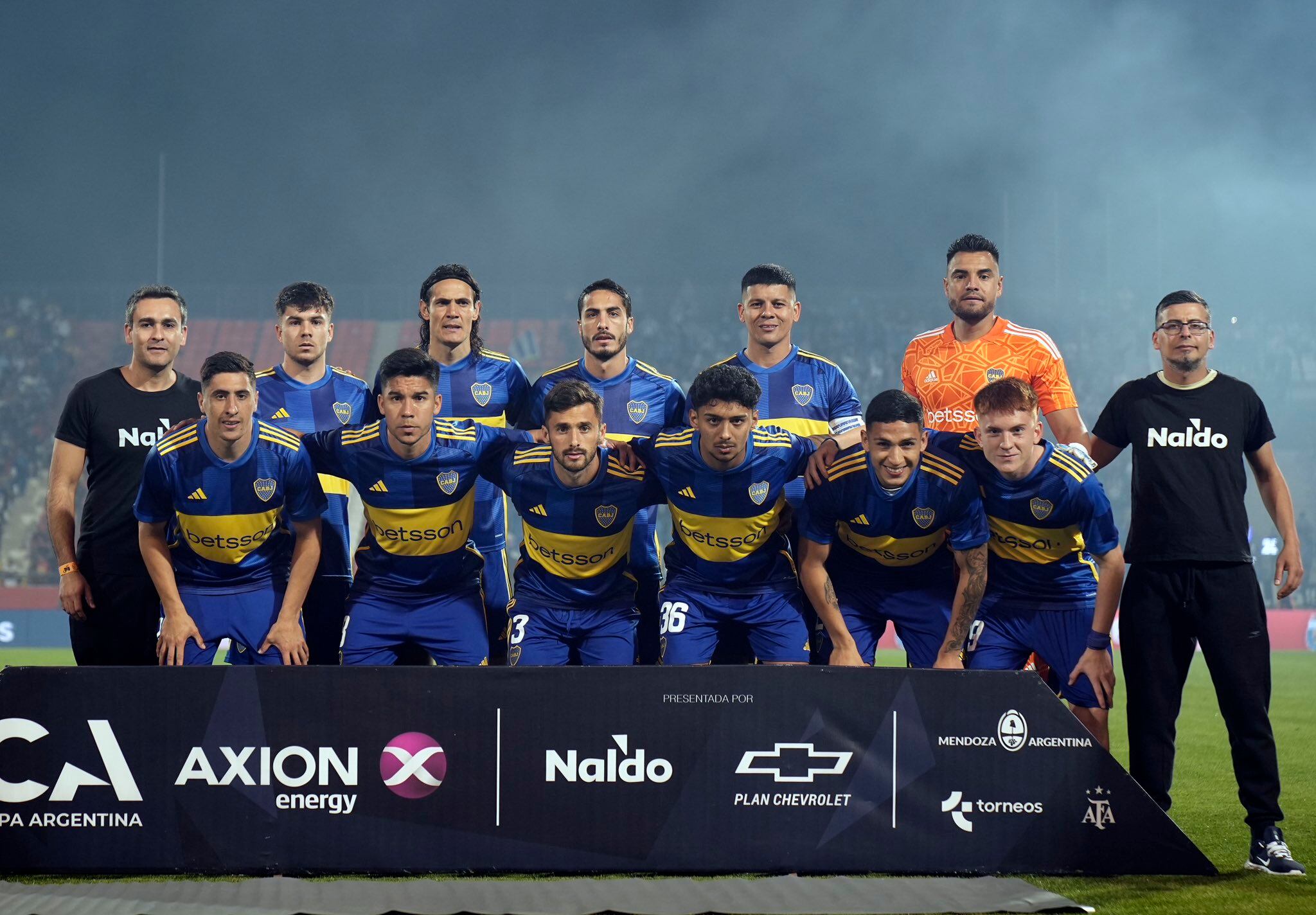 Formación de Boca Juniors contra Talleres