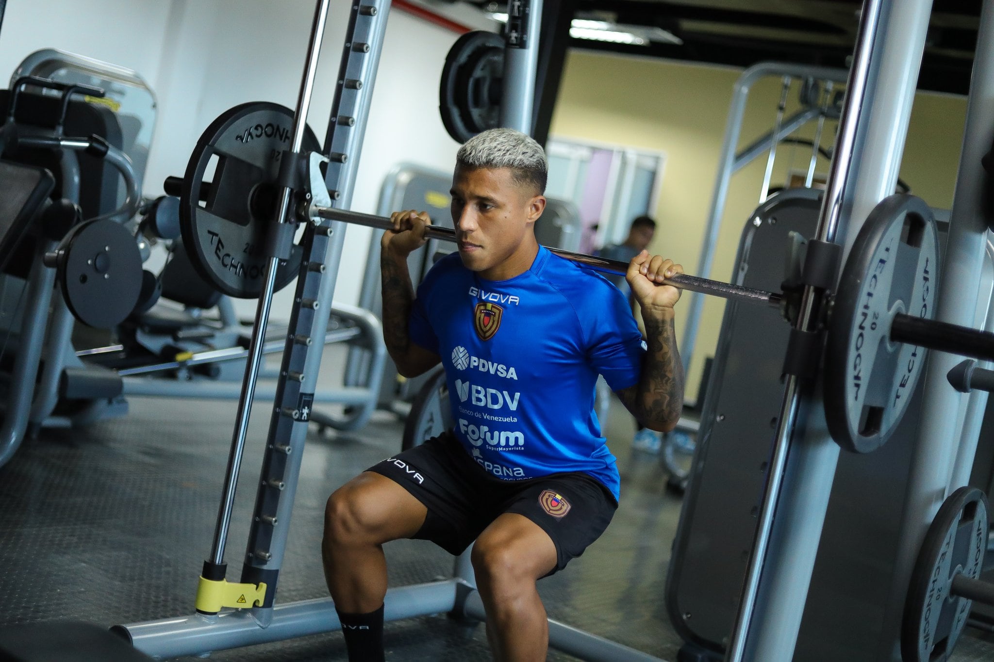 Darwin Machís, extremo de la Selección de Venezuela.