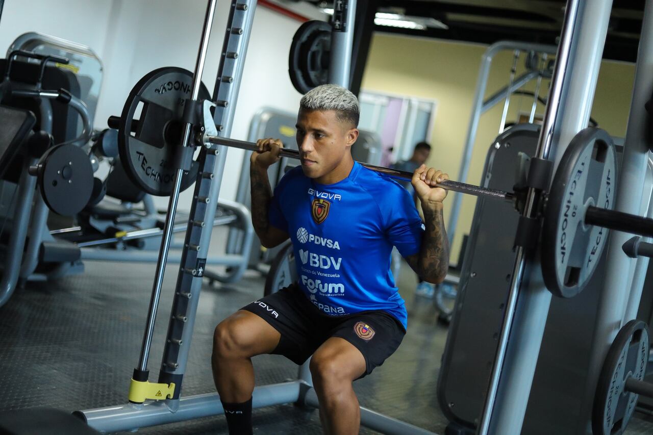 Darwin Machís, extremo de la Selección de Venezuela.