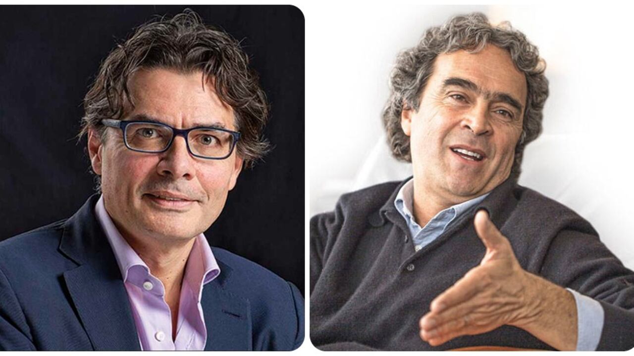 Alejandro Gaviria y Sergio Fajardo
