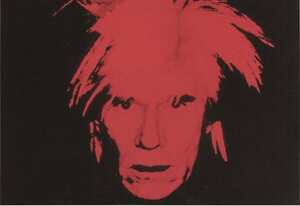 Esta foto del "autorretrato", una de las últimas obras, del artista pop Andy Warhol, va a ser vendida por la Casa de Subastas Christie´s, el prócximo 11 de mayo, el valor estimado de la obra es de US$40 millones