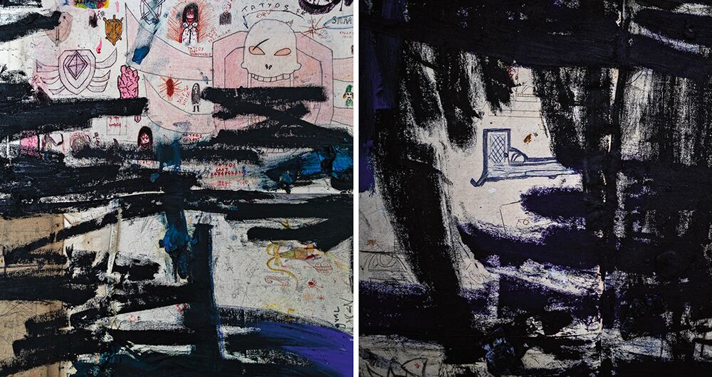 En la sala alterna se presentan obras del proyecto ‘Frecuencias’.