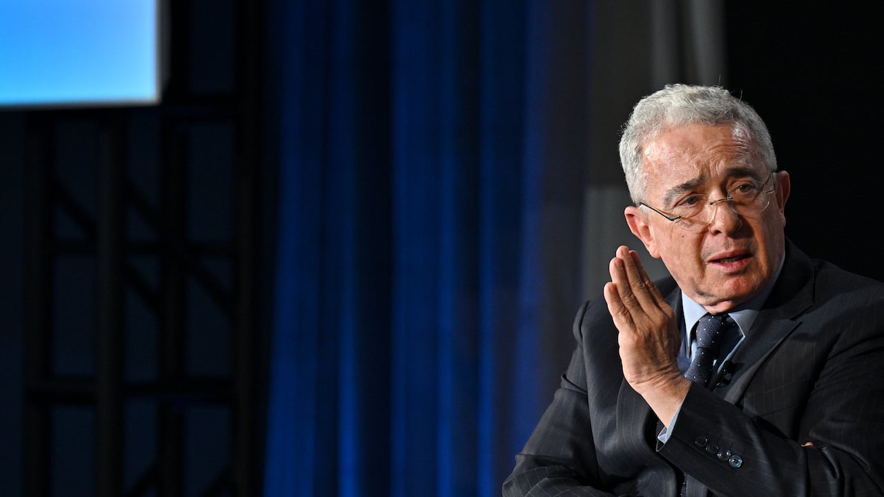 El expresidente Álvaro Uribe Vélez.