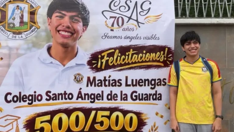 Matías Luengas, el cucuteño que obtuvo 500/500 en las pruebas Saber 11