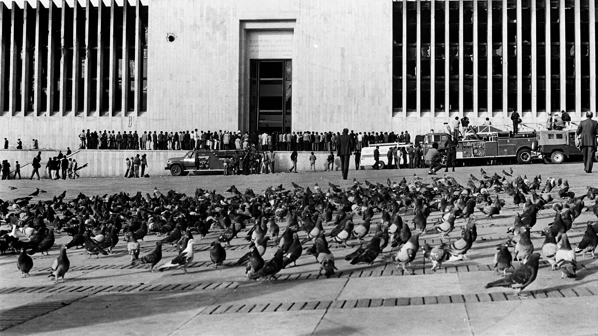 Las fotos del Palacio de Justicia que hablan 40 años después