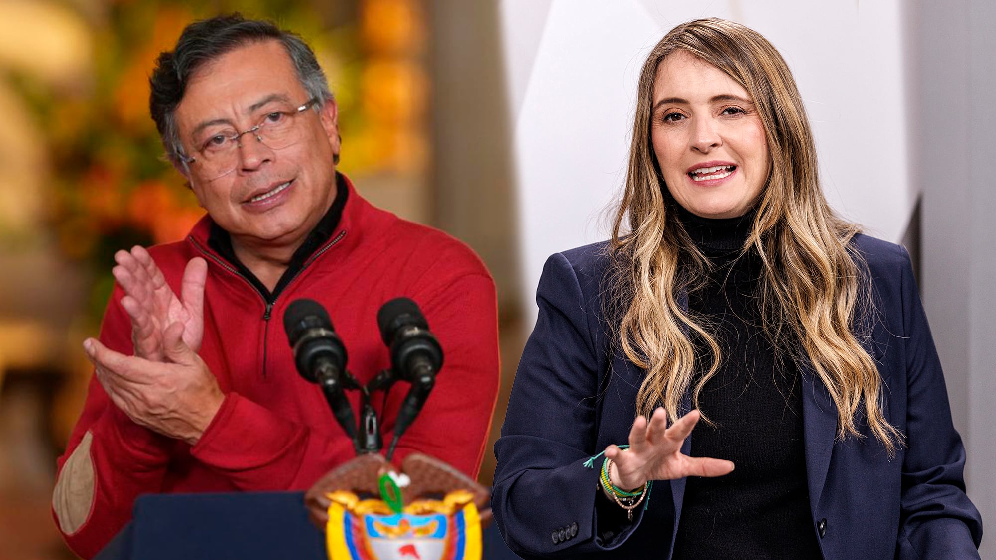 Gustavo Petro Y Paloma Valencia