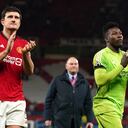 André Onana y Harry Maguire, figuras de Manchester United en UCL