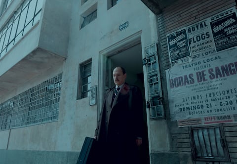 Estado de Fuga. Andrés Parra como Jeremías en Estado de Fuga. Cr. Mauro González / Netflix © 2025