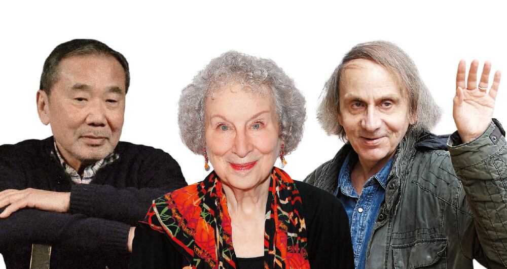Favoritos de siempre: Haruki Murakami, Margaret Atwood y Michel Houellebecq. No es que el premio les haga falta.