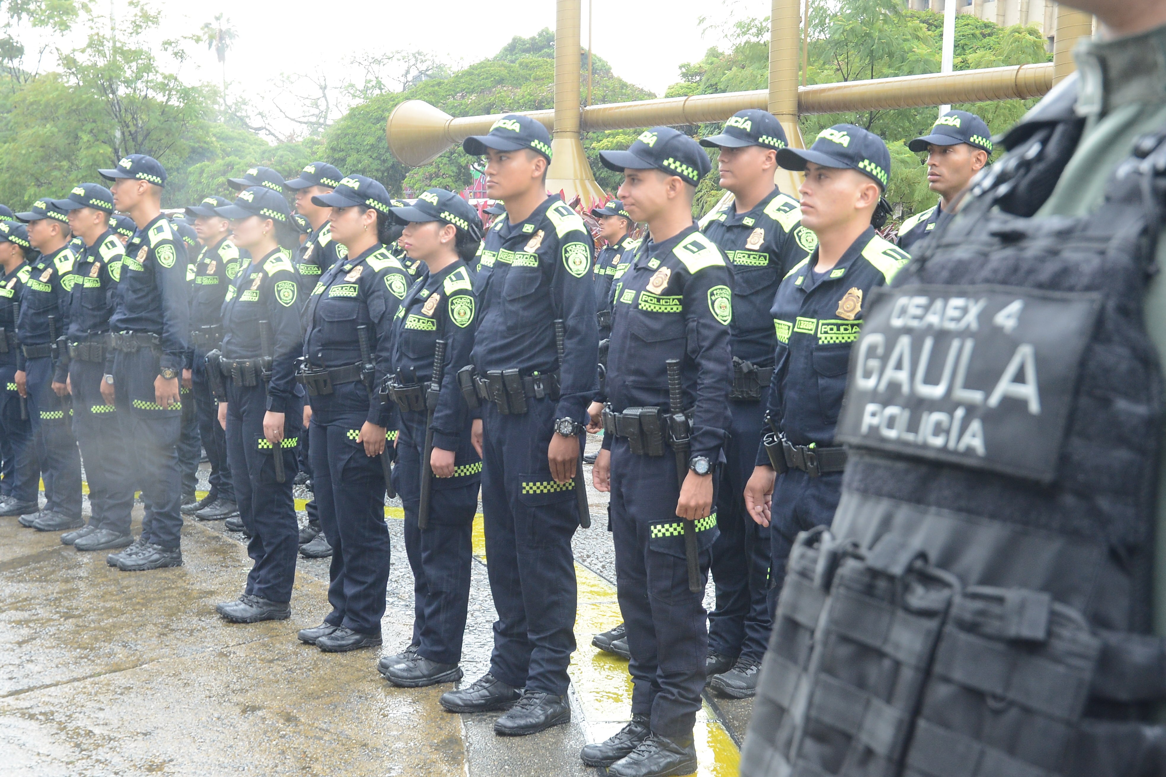 Cali: Lanzamiento del Plan de seguridad navideño 2023. Foto José L Guzmán. EL País