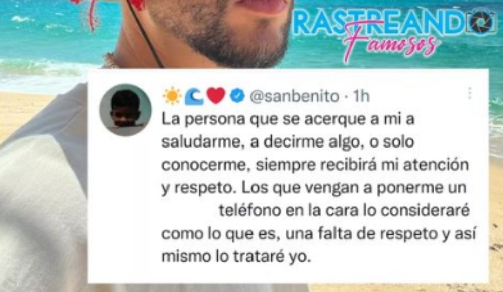 La cuenta de Instagram rastreando recopiló el mensaje que dejó el cantante ante las críticas que recibió.