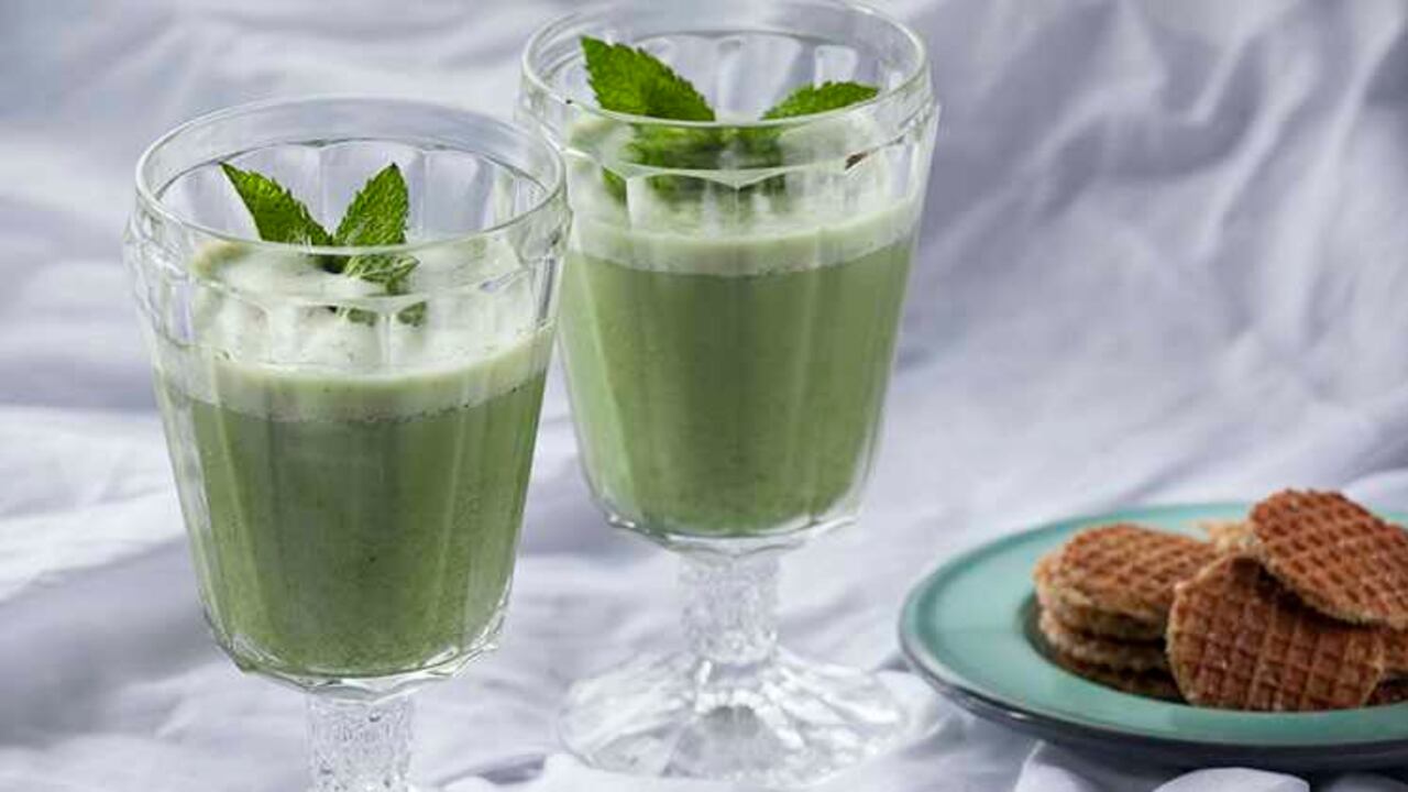 Batido de matcha