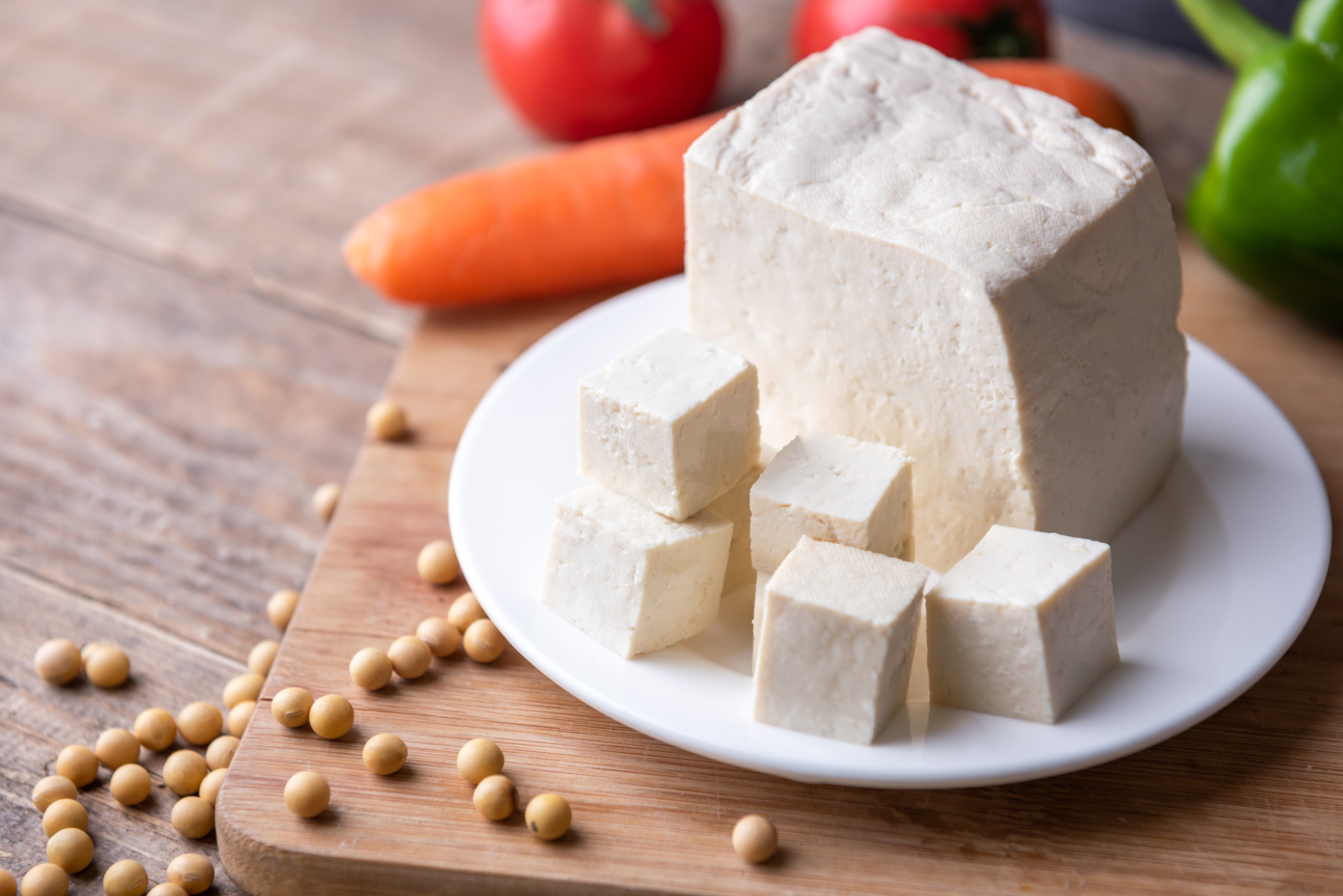 El tofu tiene un alto valor nutricional.
